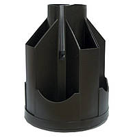 Подставка-органайзер В-21 Ракета пластиковая черная