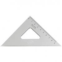 Трикутник 11,3 см 45*90*45 пластик K-I-N, прозорий 745398