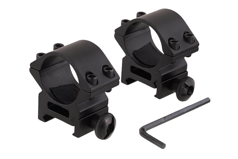 Металеве кріплення під рушницю 25,4 мм під планку вивер 21 мм