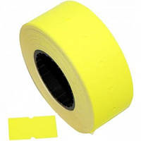 Этикет-лента прямоугольная - желтая(А-Ф 21*12) GAM701799