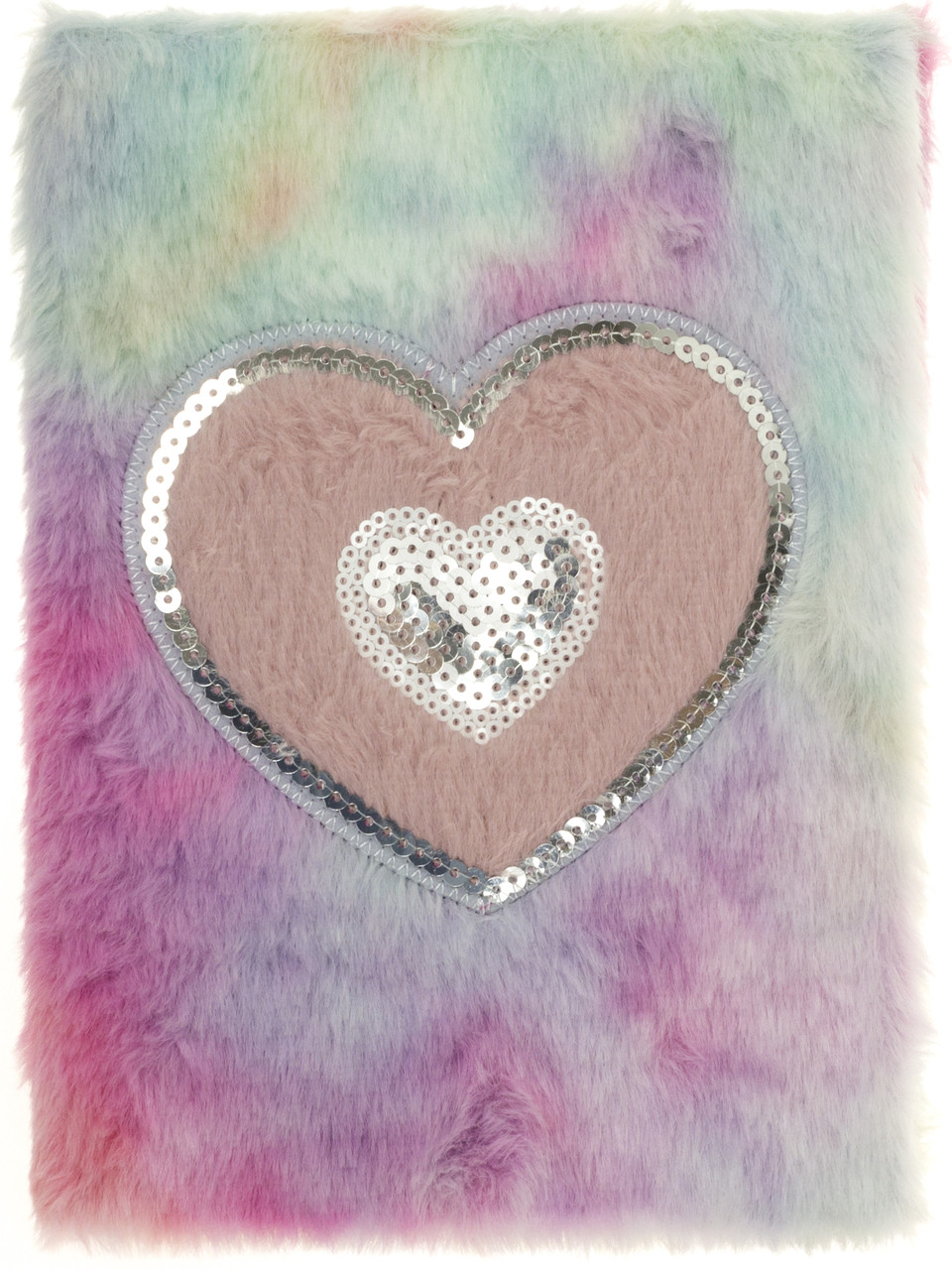 Блокнот A5 80арк. кліт. пухнастий "Серце" №MRB2219-11(60)(120), фото 1