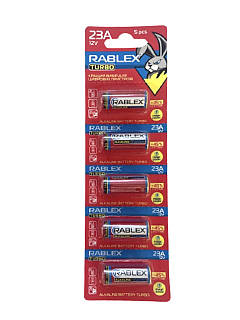 Батарейка Rablex Turbo 23A 1/5/50шт