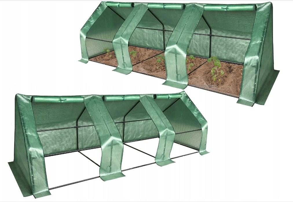 Теплица садовая 2,8 м² 295 x 95 см зеленый ПОЛЬША: продажа, цена в ...