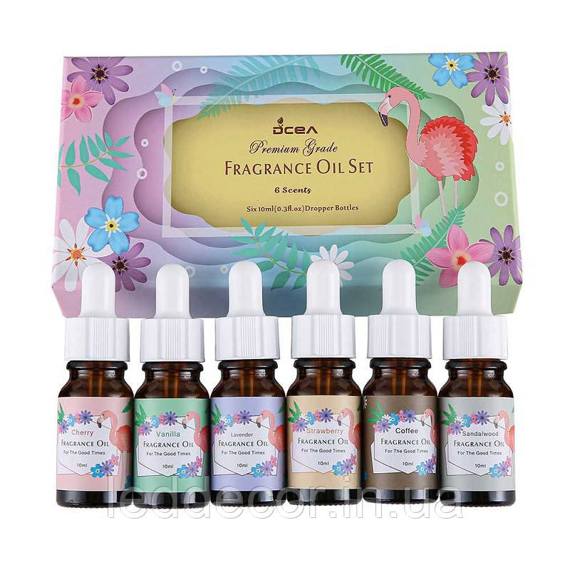 Аромамасла Aroma Oils RH-22, набір з 6 одиниць