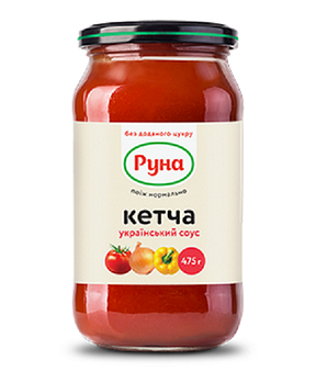 Соус зі стевією Кетча, без цукру, 475г