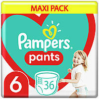 Підгузки-трусики Pampers Pants 6 36шт