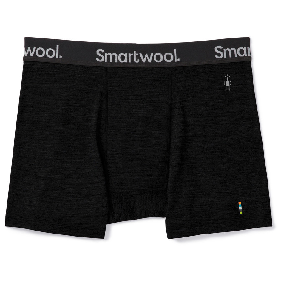 Термотруси чоловічі Smartwool Men's Merino Sport 150 Boxer Brief Boxed, Black, S (46)