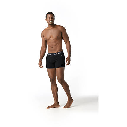 Термотруси чоловічі Smartwool Men's Merino Sport 150 Boxer Brief Boxed, Black, S (46), фото 2