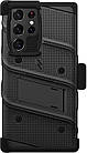 Чохол Zizo Bolt Series Black з кліпсою для Samsung Galaxy S22 Ultra SM-S908, фото 2