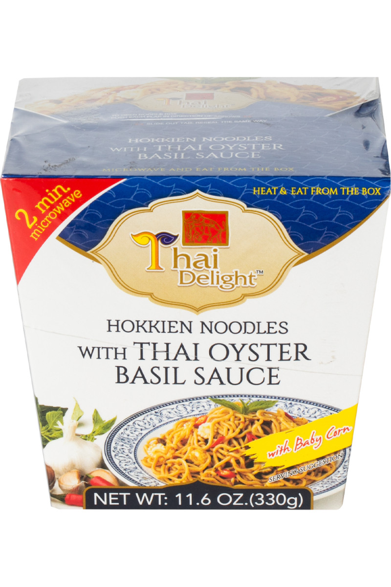 Лапша в Коробочке Hokkien Thai Oyster Basil Sauce THAI DELIGHT 330 Г
