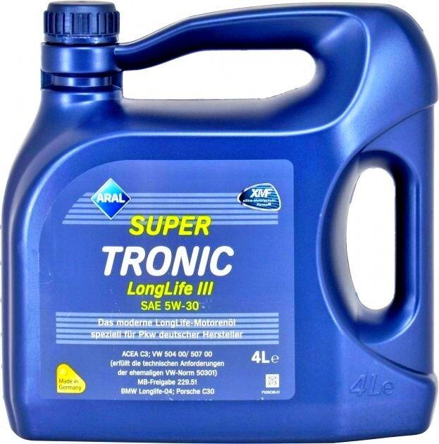 Моторна олива Aral Super Tronic K 5W-30 4 л, фото 1