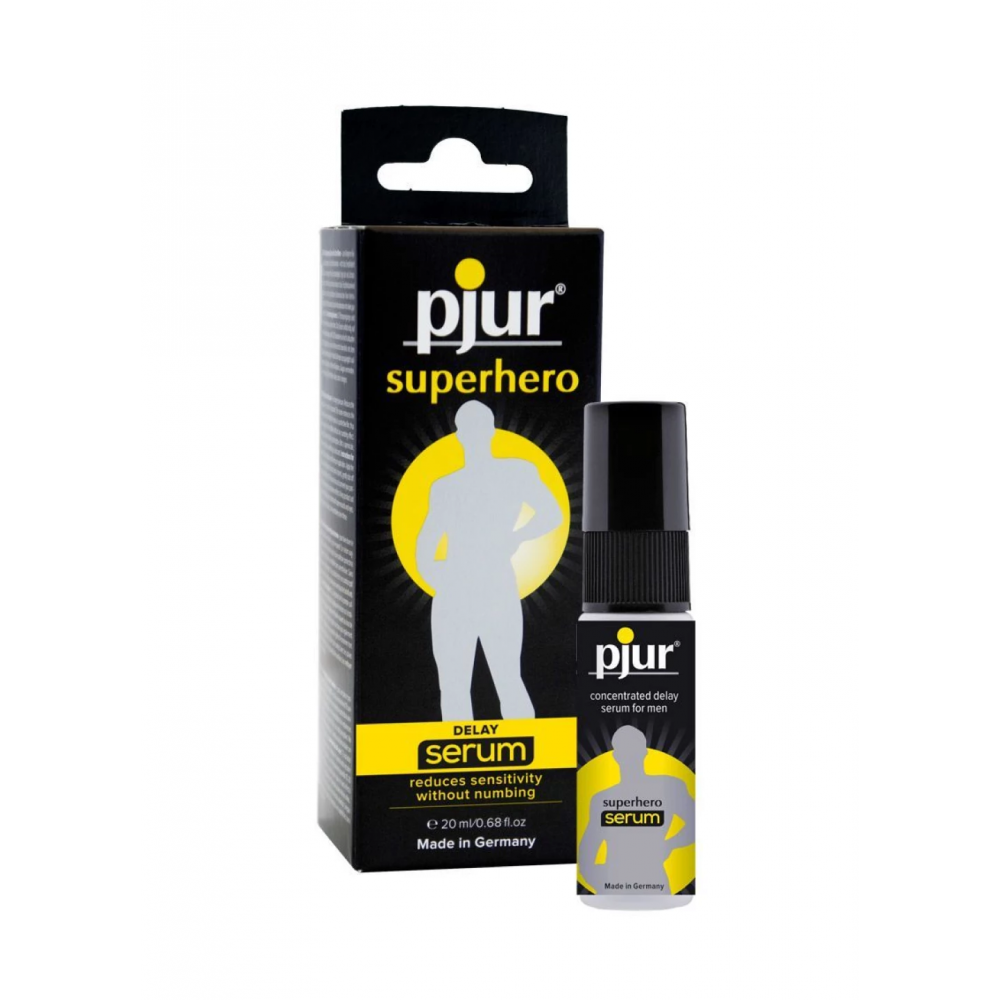 Пролонгувальний гель для чоловіків pjur Superhero Serum 20 мл, фото 1