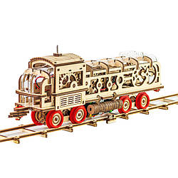 Дерев'яний конструктор "Lord of the rails" Time for Machine T4M380308, 260 дет, World-of-Toys