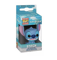 Стич брелок Pocket Pop Keychain Поп Disney Стич Лило и Стич Lilo and Stitch Stitch Seated 4 см