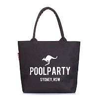 Женская коттоновая сумка POOLPARTY (pool-9-oxford-black)