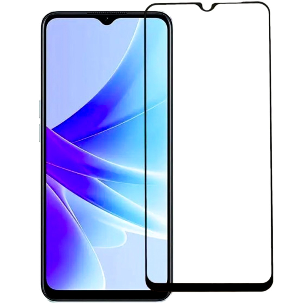 Захисне скло Full Screen Tempered Glass для Oppo A17 / A17K, Black, фото 1