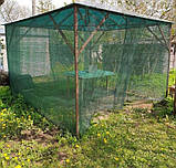 Сітка 95% (3х10м) притінювальна з люверсами/затінювальна/сітка від сонця, фото 8