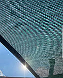 Сітка 95% (2х5м) притінювальна з люверсами/затінювальна/сітка від сонця, фото 9