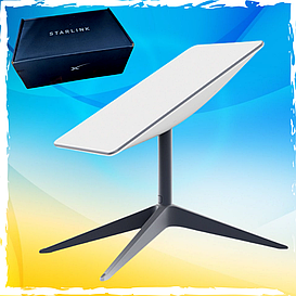 Акція! Супутниковий інтернет Starlink Satellite Dish Kit V2. Старлінк Версія RV. БЕЗ АБОНПЛАТИ