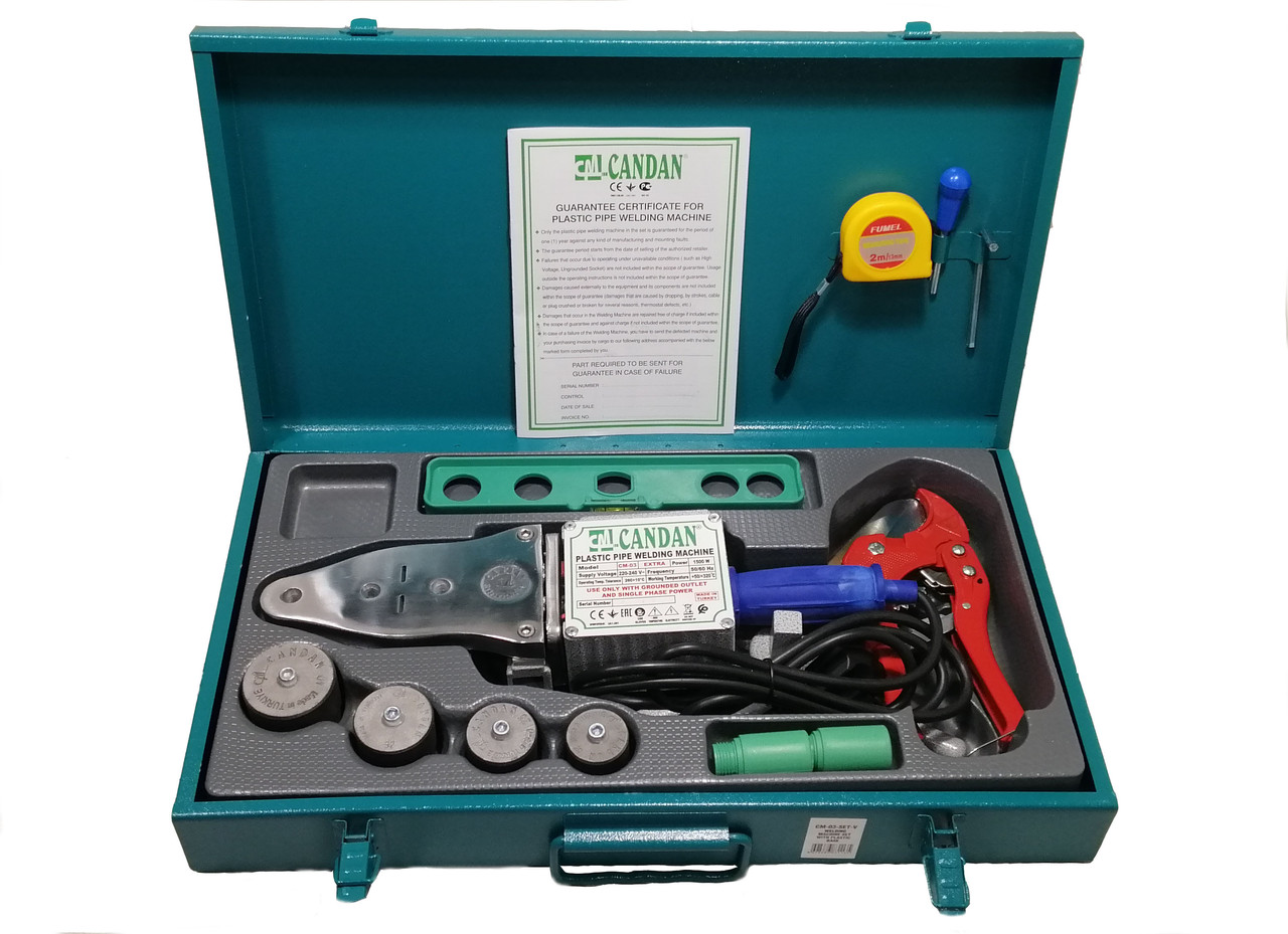 Паяльник для пластикових труб CANDAN CM-03 Туреччина!, фото 1