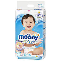 Підгузки moony baby diapers l (9-14 кг) (54 шт)