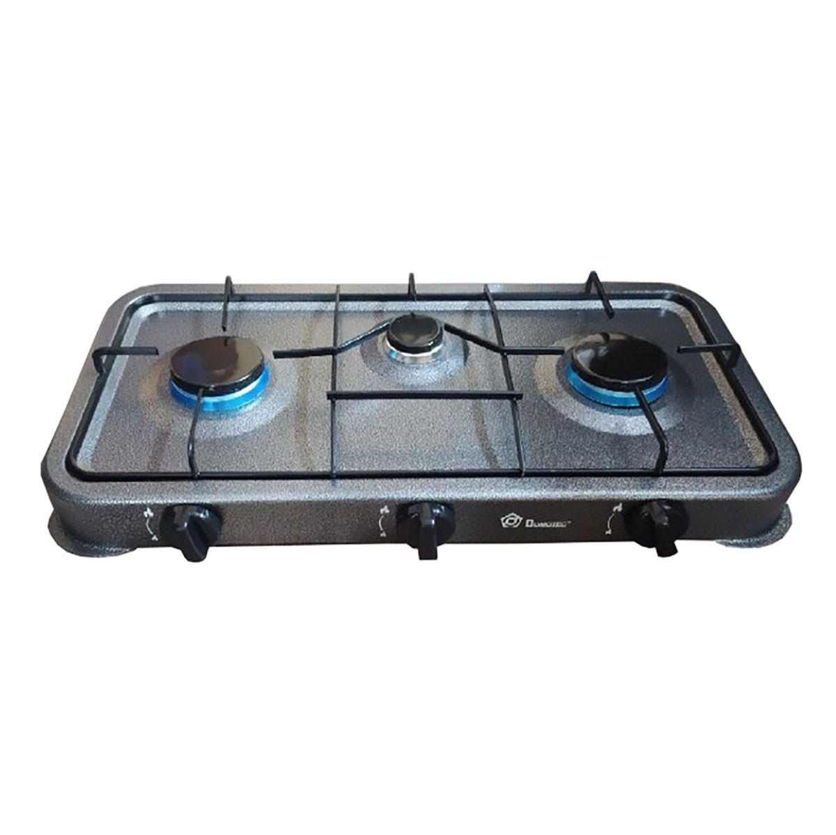 Плита газова настільна для кухні 62303 3 конфорки, фото 1