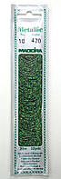 470 Металлизированная нить для вышивки и декора (opal) 20 метров Madeira Metallic Perle №10