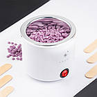 Воскоплав банковий BUCOS CP-200, 100Вт, з ємністю 200 мл, Білий / Нагрівач для воску, фото 2