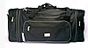 Дорожня сумка з розширенням 60+10 см чорна, фото 4