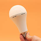 Акумуляторна LED лампочка 15 Вт (цоколь E27) / Світлодіодна аварійна лампа перезаряджувана, фото 6