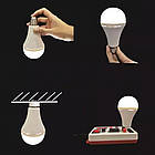 Акумуляторна LED лампочка 15 Вт (цоколь E27) / Світлодіодна аварійна лампа перезаряджувана, фото 8