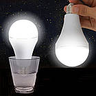 Акумуляторна LED лампочка 15 Вт (цоколь E27) / Світлодіодна аварійна лампа перезаряджувана, фото 2
