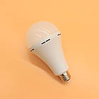 Акумуляторна LED лампочка 15 Вт (цоколь E27) / Світлодіодна аварійна лампа перезаряджувана, фото 4