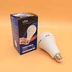 Акумуляторна LED лампочка 15 Вт (цоколь E27) / Світлодіодна аварійна лампа перезаряджувана, фото 9