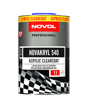 Безбарвний акриловий лак Novol Novakryl 540 (2+1) 1,0л + 0,5 л затверджувачу H5140