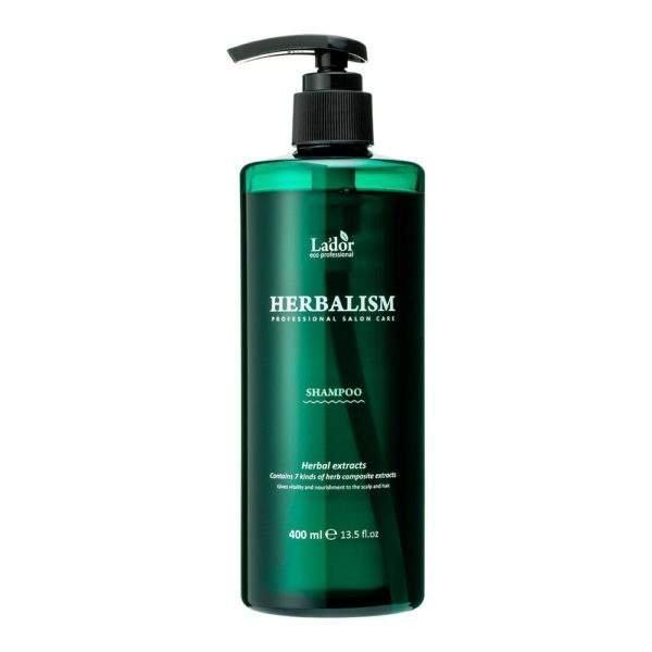 Шампунь заспокійливий із трав'яними екстрактами La'dor Herbalism Shampoo 400ml, фото 1