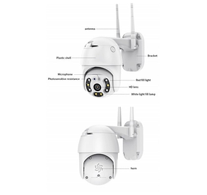 Камера UKC CAMERA CAD N3 WIFI IP 360/90 2.0 mp поворотна вулична, фото 2