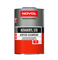 Безбарвний акриловий лак Novol Novakryl 570 2+1 1,0л + 0,5 л затверджувачу