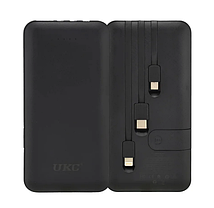 Додаткова батарея UKC LP303 10000mah cable iP + micro + typeC, фото 2