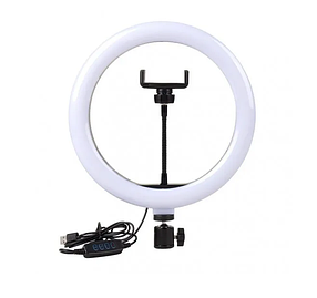 Кільцева LED лампа USB 30cm для селфи RING LIGHT