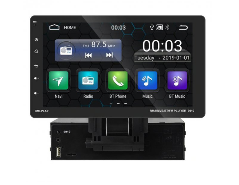 Автомагнітола 1 DIN 9010 CRB GPS Android 9.0, 1/16G