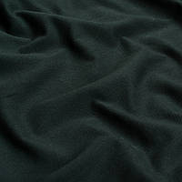Відрізок джинсової тканини для рукоділля  темно-зеленого пляшкового кольору ,розмір 50см/29см