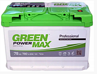 Аккумулятор GREEN POWER MAX 78Ah (+/-) (780EN) (д278*ш175*в190)