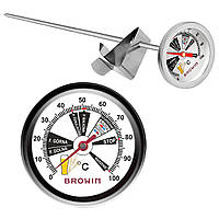 Термометр біметалевий із затискачем для пивоваріння - Browin Польща