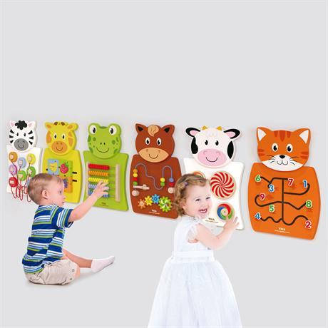 Бизиборд Viga Toys Зебра з фігурками (50681FSC), фото 2