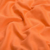 Відрізок джинсової тканини для рукоділля  морквяного кольору ,розмір 50см/29см