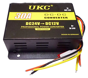 Перетворювач UKC АС/AC 24V/12V 30A No brand Перетворювач UKC АС/AC 24V/12V 30A