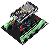 Плата розширення ESP32 38pin (гвинтові клемники), фото 4