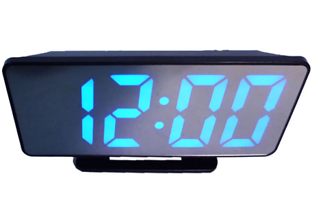 Годинник із будильником і градусником UKC VST 888-5 Blue No brand Годинники з будильником і градусником UKC VST 888-5, фото 2