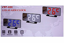 Годинник із будильником і градусником UKC VST 888-5 Blue No brand Годинники з будильником і градусником UKC VST 888-5, фото 3